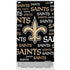 NFL New Orleans Saints Black Blast Xbox Series S Console Skin