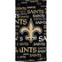 NFL New Orleans Saints Black Blast Xbox Series X Console Skin