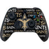 NFL New Orleans Saints Black Blast Xbox Series X Controller Skin