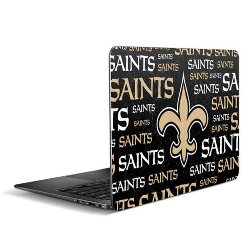 NFL New Orleans Saints Black Blast Zenbook UX305FA 13.3in Skin