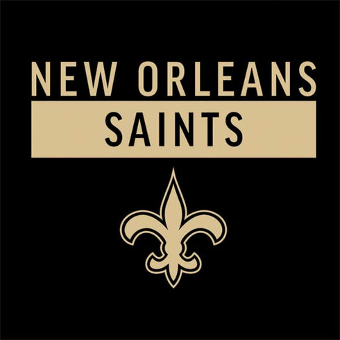 NFL New Orleans Saints Black Performance Series Nintendo 2DS XL (2017) Skin