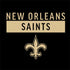 NFL New Orleans Saints Black Performance Series Nintendo 2DS XL (2017) Skin