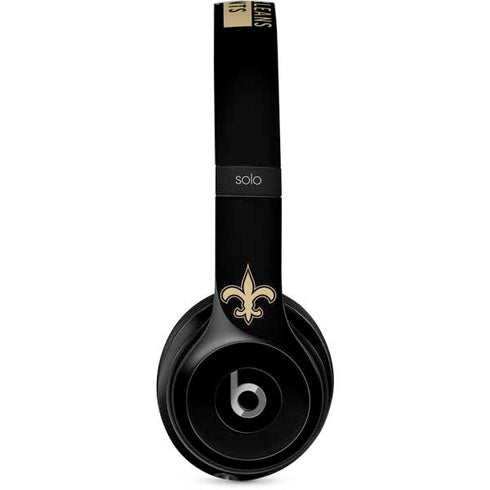 NFL New Orleans Saints Black Performance Series Beats Solo 2 Wired Skin