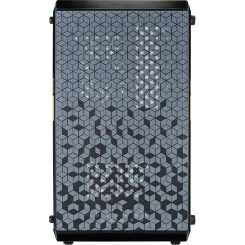 NFL New Orleans Saints Black Performance Series Cooler Master MasterBox Q300L Mini Tower Skin