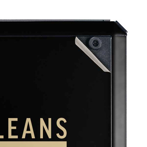 NFL New Orleans Saints Black Performance Series Cooler Master MasterBox Q300L Mini Tower Skin