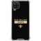 NFL New Orleans Saints Black Performance Series Galaxy A12 Clear Case