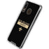 NFL New Orleans Saints Black Performance Series Galaxy A30 Clear Case