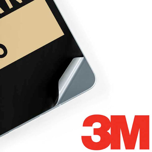 NFL New Orleans Saints Black Performance Series Galaxy Book 12in Skin