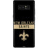 NFL New Orleans Saints Black Performance Series Galaxy Note 8 Skin