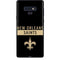 NFL New Orleans Saints Black Performance Series Galaxy Note 9 Skin