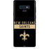 NFL New Orleans Saints Black Performance Series Galaxy Note 9 Skin