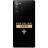 NFL New Orleans Saints Black Performance Series Galaxy Note20 5G Skin