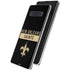 NFL New Orleans Saints Black Performance Series Galaxy S10 Plus Skin