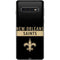 NFL New Orleans Saints Black Performance Series Galaxy S10 Skin