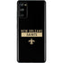 NFL New Orleans Saints Black Performance Series Galaxy S20 Fan Edition Skin