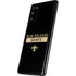 NFL New Orleans Saints Black Performance Series Galaxy S20 Fan Edition Skin