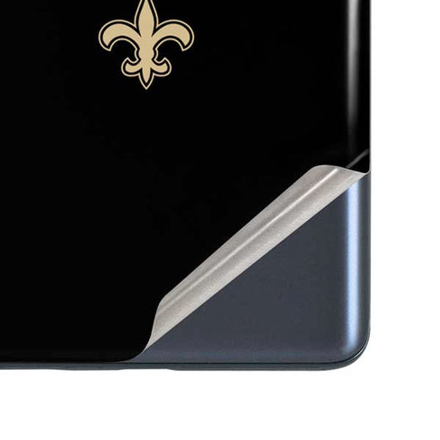 NFL New Orleans Saints Black Performance Series Galaxy S20 Fan Edition Skin