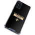 NFL New Orleans Saints Black Performance Series Galaxy S20 FE Clear Case