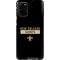 NFL New Orleans Saints Black Performance Series Galaxy S20 Plus Pro Case