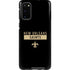 NFL New Orleans Saints Black Performance Series Galaxy S20 Pro Case
