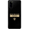 NFL New Orleans Saints Black Performance Series Galaxy S20 Skin