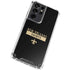 NFL New Orleans Saints Black Performance Series Galaxy S21 Ultra 5G Clear Case