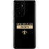 NFL New Orleans Saints Black Performance Series Galaxy S21 Ultra 5G Skin