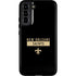 NFL New Orleans Saints Black Performance Series Galaxy S22 Plus Pro Case