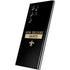 NFL New Orleans Saints Black Performance Series Galaxy S22 Ultra Skin