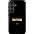 NFL New Orleans Saints Black Performance Series Galaxy S24 Plus Impact Case