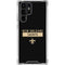 NFL New Orleans Saints Black Performance Series Galaxy S24 Ultra Clear Case