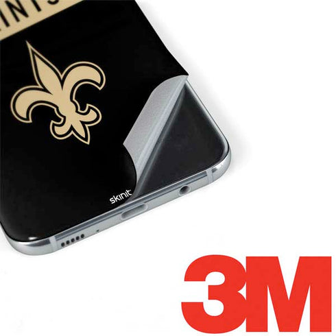 NFL New Orleans Saints Black Performance Series Galaxy S8 Skin