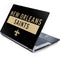 NFL New Orleans Saints Black Performance Series Generic Laptop Skin