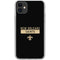 NFL New Orleans Saints Black Performance Series iPhone 11 Clear Case