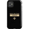 NFL New Orleans Saints Black Performance Series iPhone 11 Impact Case