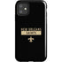NFL New Orleans Saints Black Performance Series iPhone 11 Impact Case