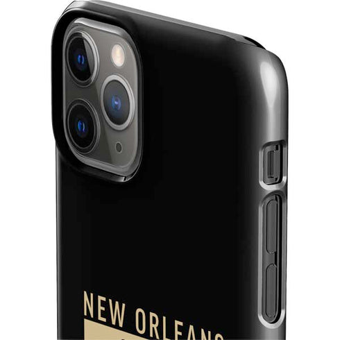 NFL New Orleans Saints Black Performance Series iPhone 11 Pro Lite Case