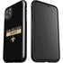 NFL New Orleans Saints Black Performance Series iPhone 11 Pro Max Impact Case