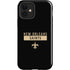 NFL New Orleans Saints Black Performance Series iPhone 12 Impact Case