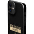 NFL New Orleans Saints Black Performance Series iPhone 12 Mini Lite Case