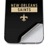NFL New Orleans Saints Black Performance Series iPhone 12 Pro Skin