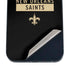 NFL New Orleans Saints Black Performance Series iPhone 12 Skin