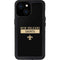 NFL New Orleans Saints Black Performance Series iPhone 13 Mini Waterproof Case