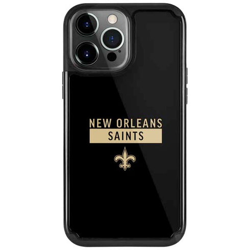 NFL New Orleans Saints Black Performance Series iPhone 13 Pro Cargo Case
