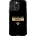 NFL New Orleans Saints Black Performance Series iPhone 13 Pro Impact Case