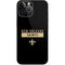 NFL New Orleans Saints Black Performance Series iPhone 13 Pro Max Skin