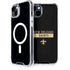 NFL New Orleans Saints Black Performance Series iPhone 15 Plus MagSafe Case