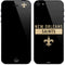 NFL New Orleans Saints Black Performance Series iPhone 5/5s/5SE Skin