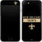 NFL New Orleans Saints Black Performance Series iPhone 7 Skin
