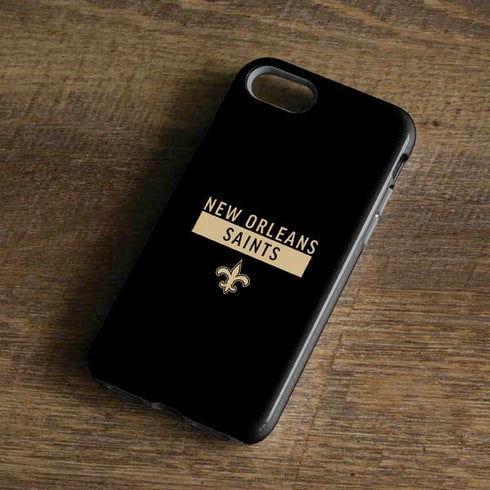 NFL New Orleans Saints Black Performance Series iPhone 8 Pro Case